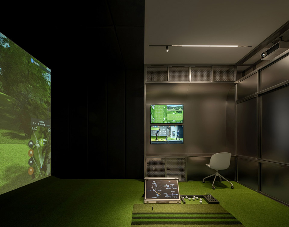 our golf studio by baicai design office