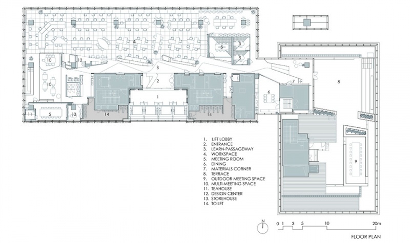 nikken sekkei shanghai office by nikken sekkei