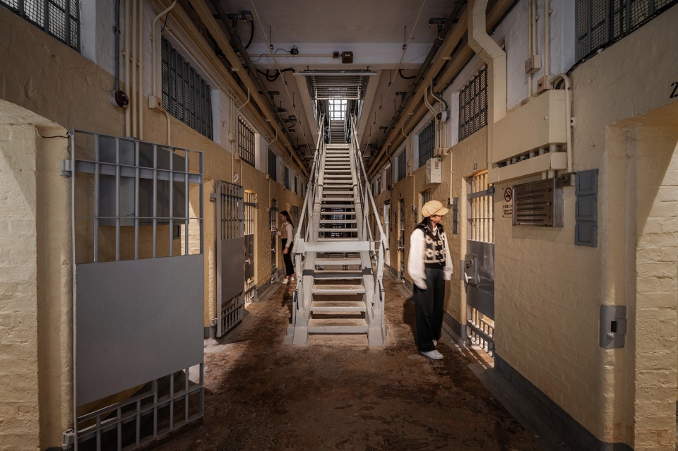 victoria prison b hall d hall by napp studio architects