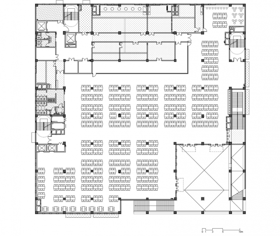 二层 first floor plan