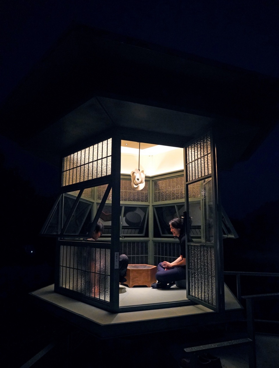 3 4夜的容膝斋 造园建筑 lighthouse of nature