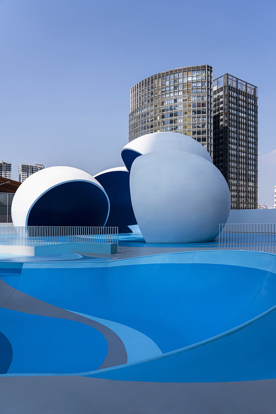 qingdao mixc connection area renovation by wbs