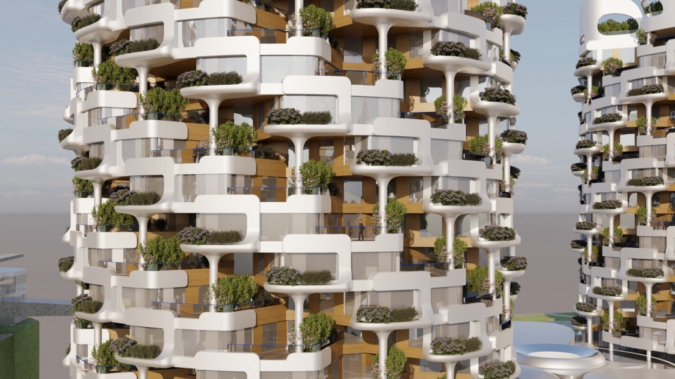 biophilic residential UNStudio