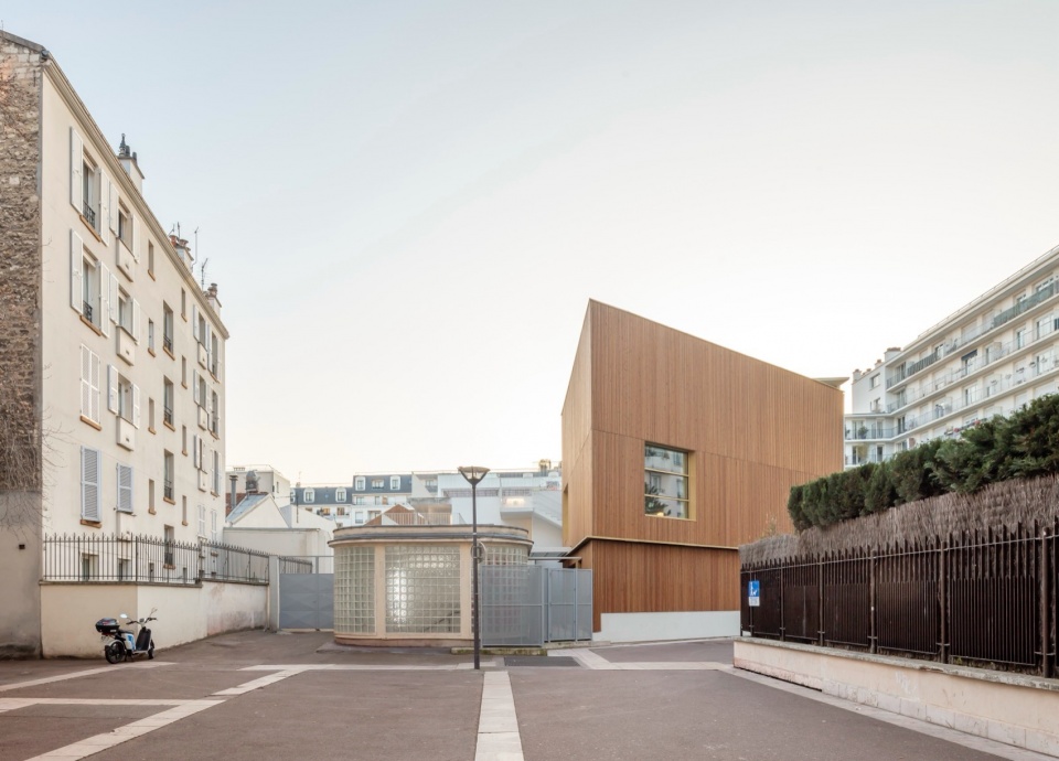 marie marvingt creche and nursery school by antonio virga architecte