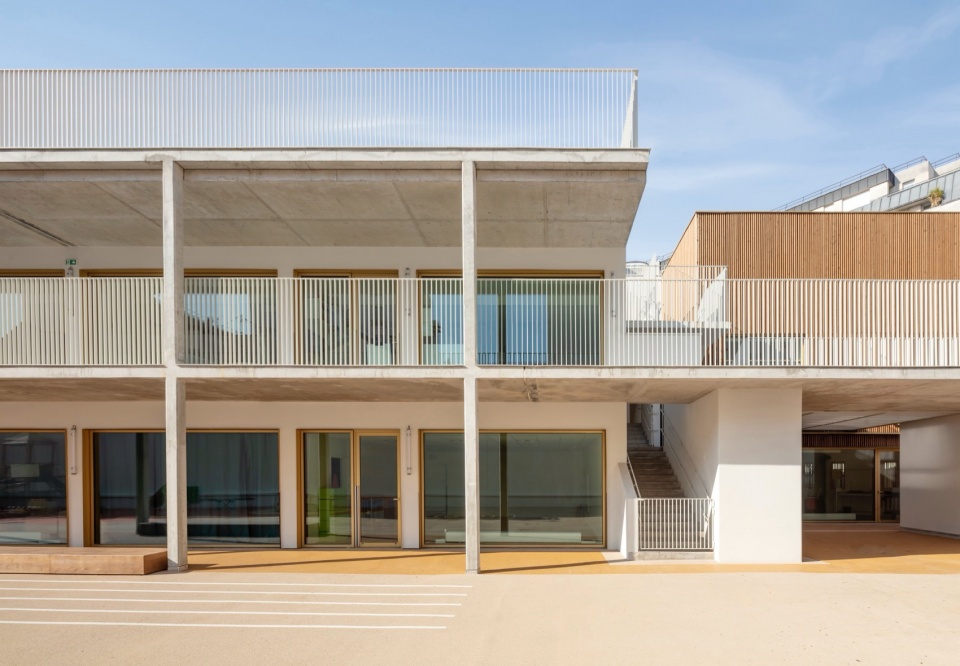 marie marvingt creche and nursery school by antonio virga architecte