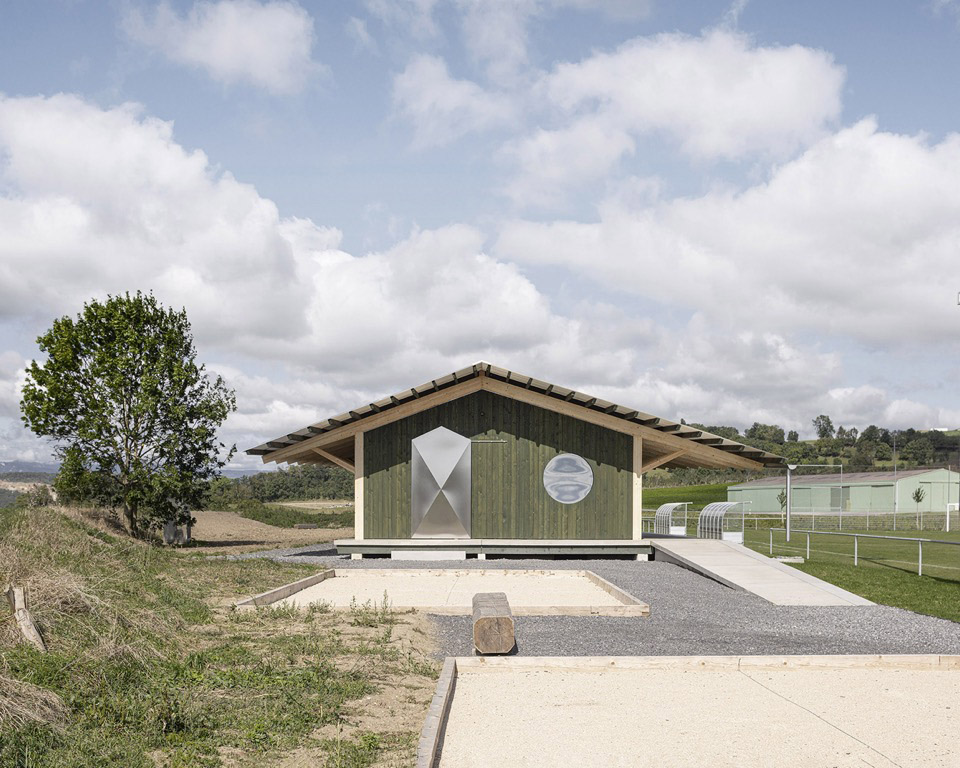 daillens sports facility by local architecture