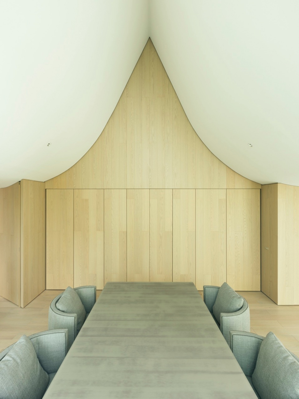 hand in hand house by nendo