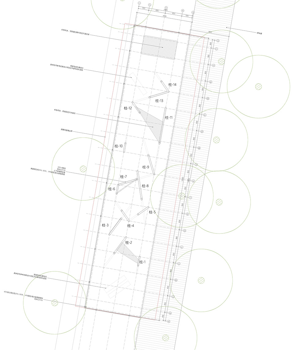 three pavilions of laoyu river by space strategy shanghai