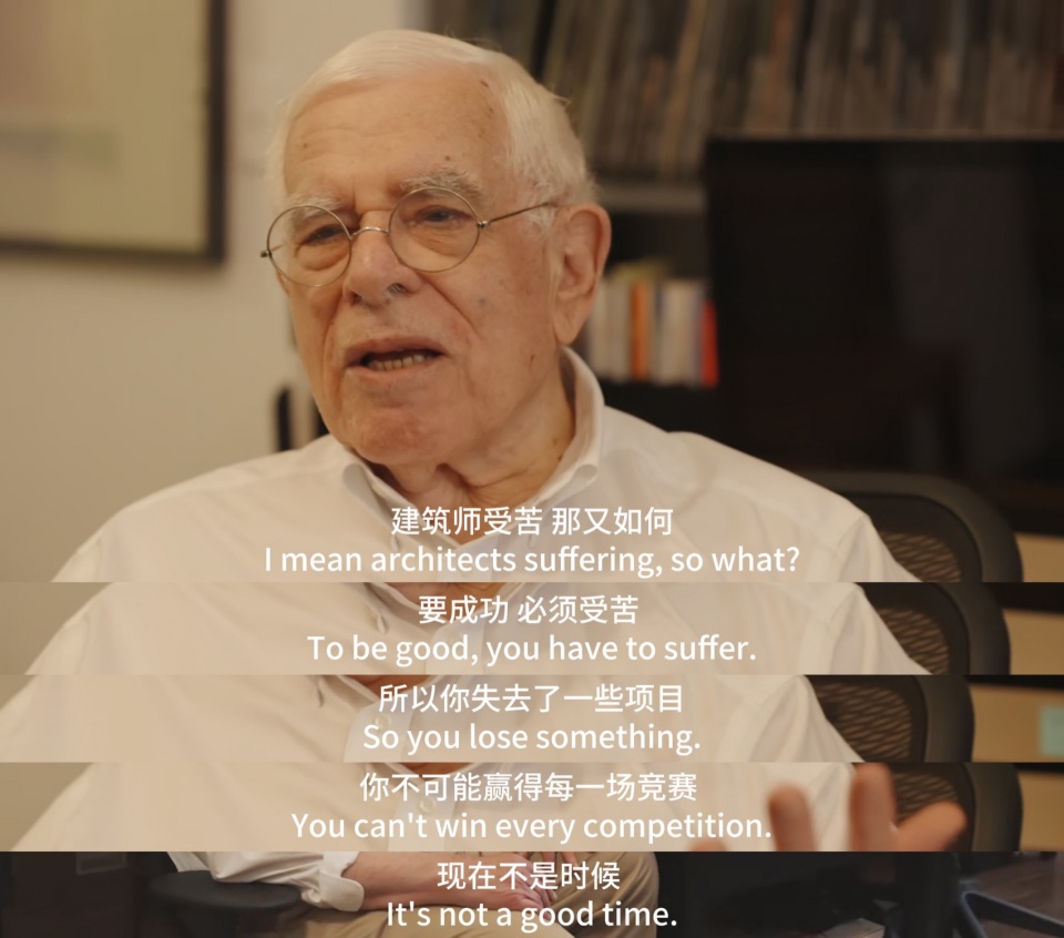 Peter Eisenman x Ma Yansong 2024 Full transcript of conversation