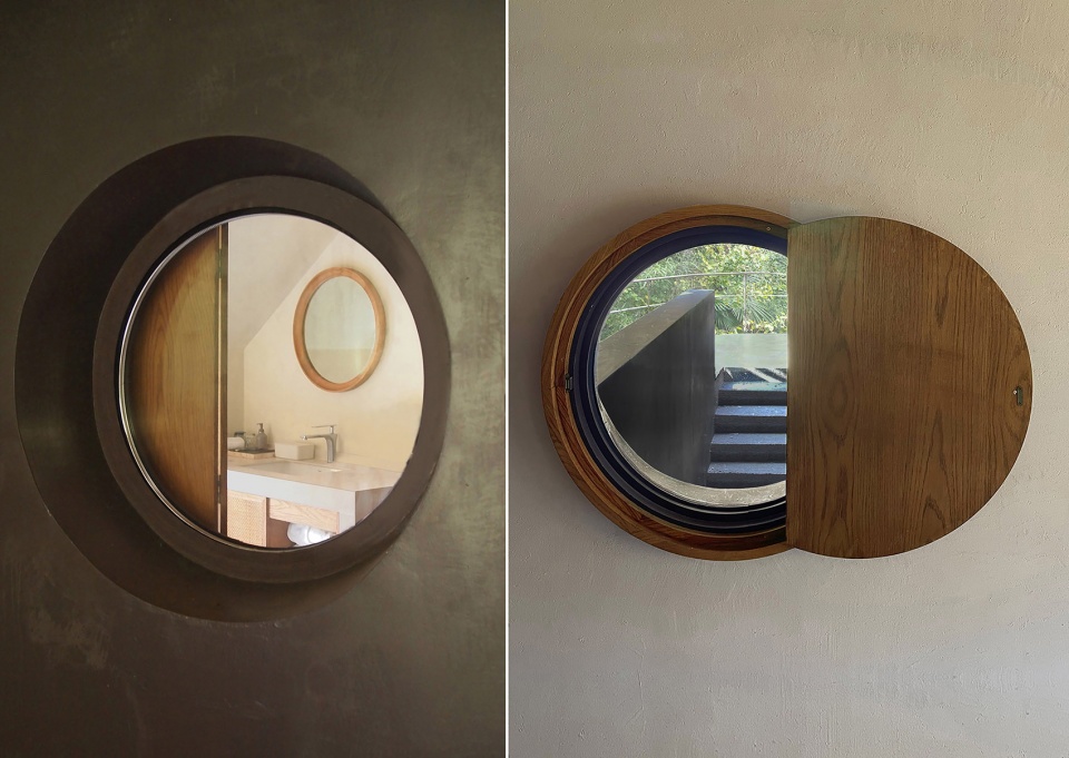 the treehouse mask in the forest by moguang studio
