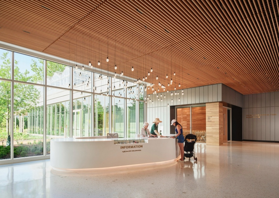 jack c taylor visitor center at the missouri botanical garden by ayers saint gross