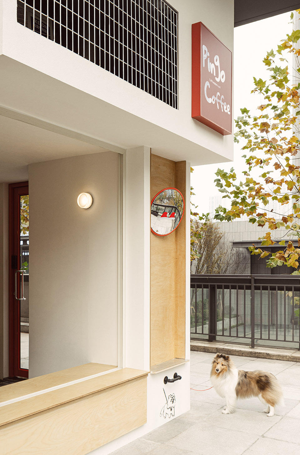 pingo coffee by inception design studio