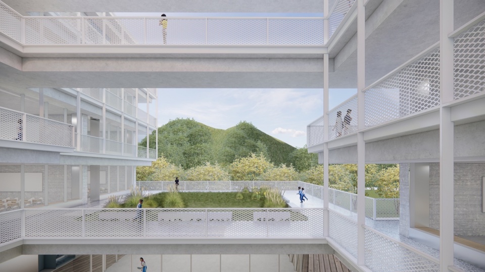 design concept for shenzhen no 32 senior high school by remixstudio