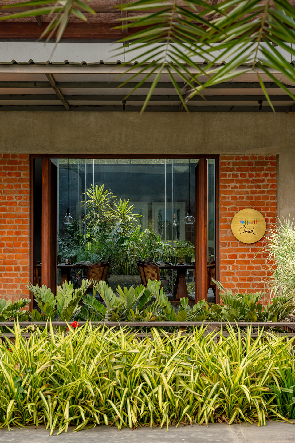under the neem tree restaurant by hiren patel architects