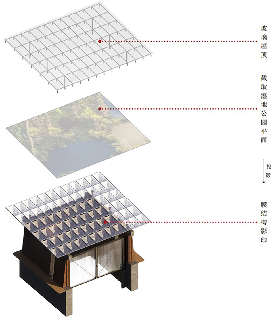 three pavilions of laoyu river by space strategy shanghai