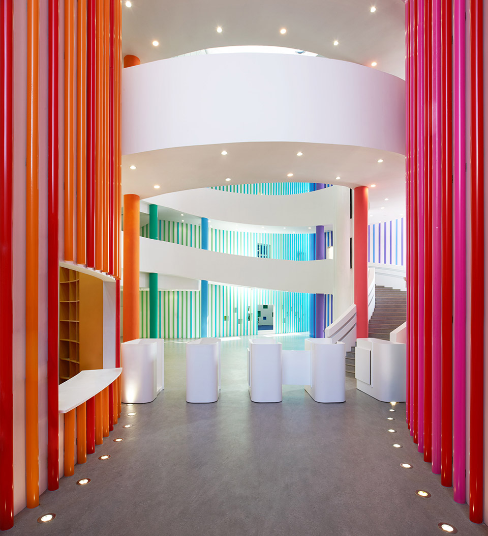 poles in shenzhen by sako architects