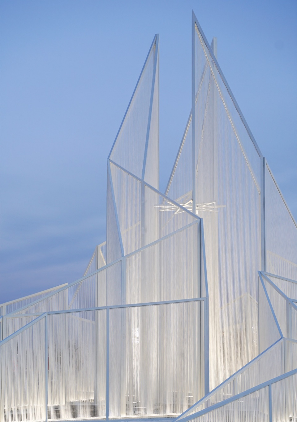 ©space10 ice lake art installation the white flame by space10