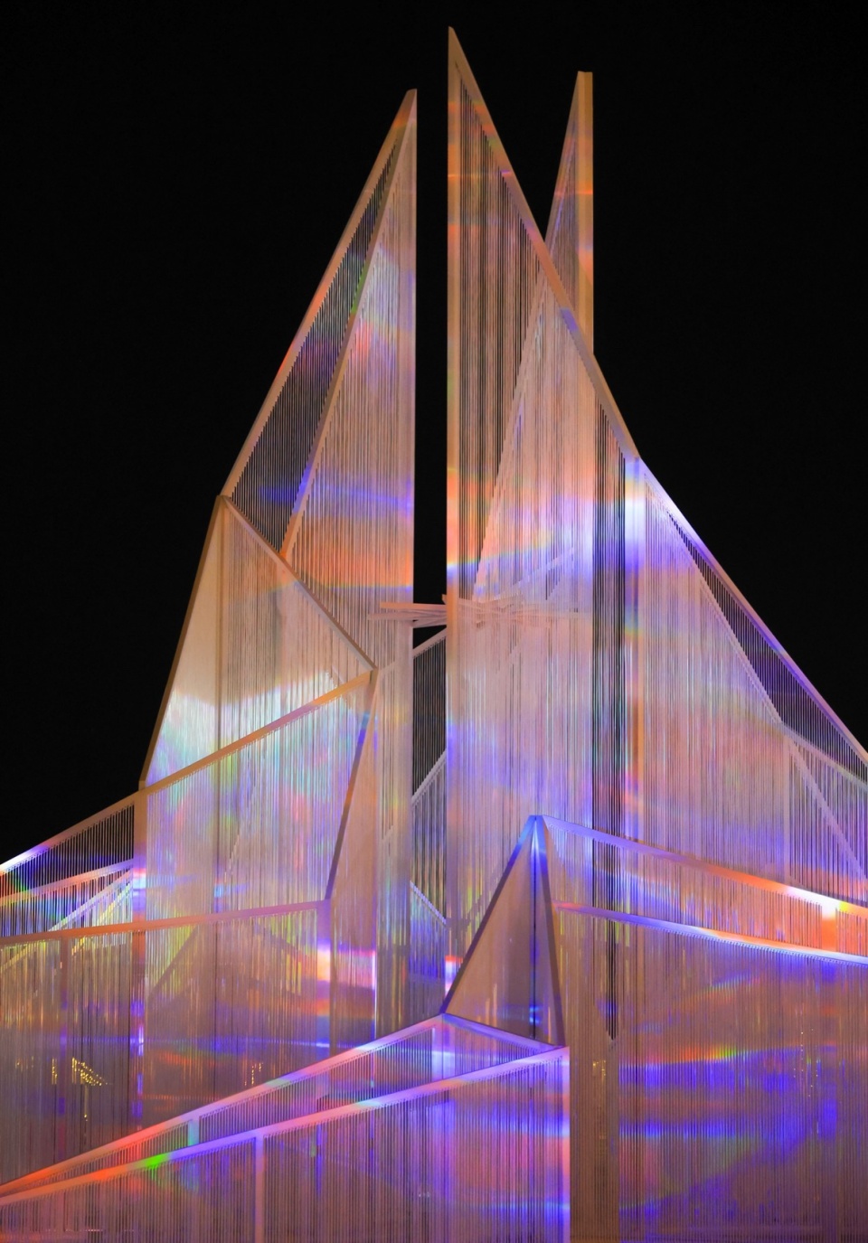 ©space10 ice lake art installation the white flame by space10