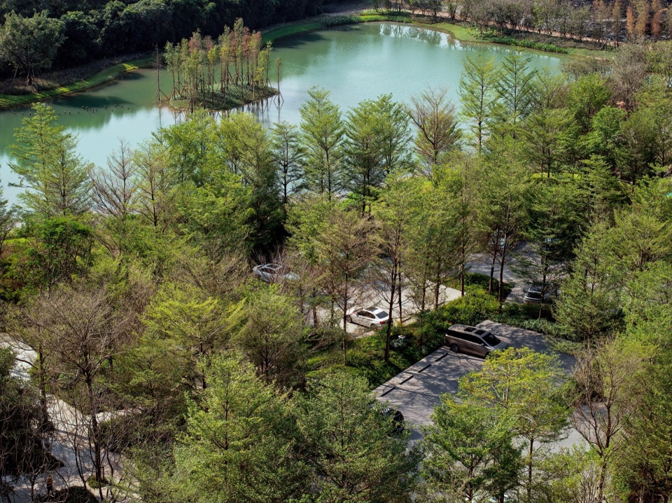 © 王宁 shunde yunlu wetland pavilion landscape design