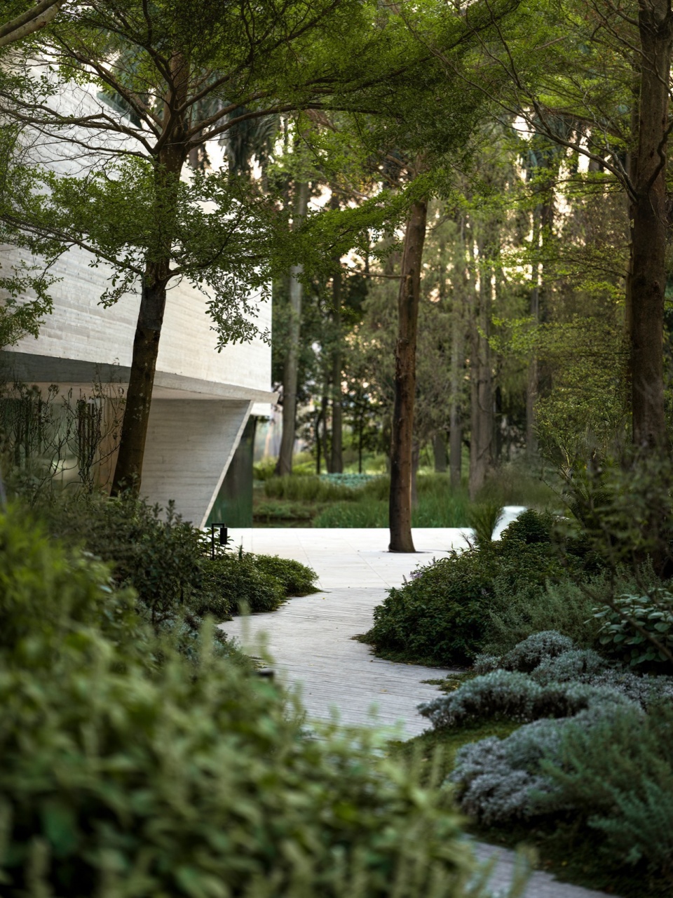 © 王宁 shunde yunlu wetland pavilion landscape design