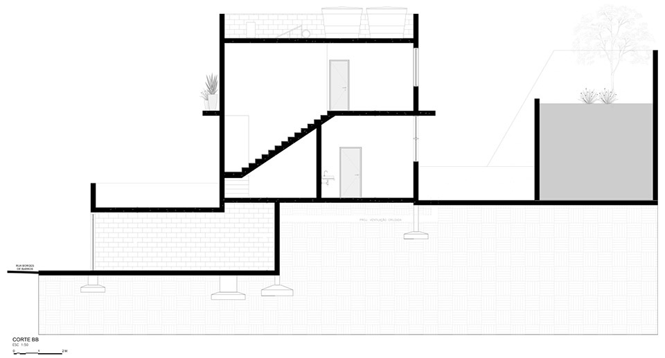 .Casa Lechuza Arkitito Corte BB