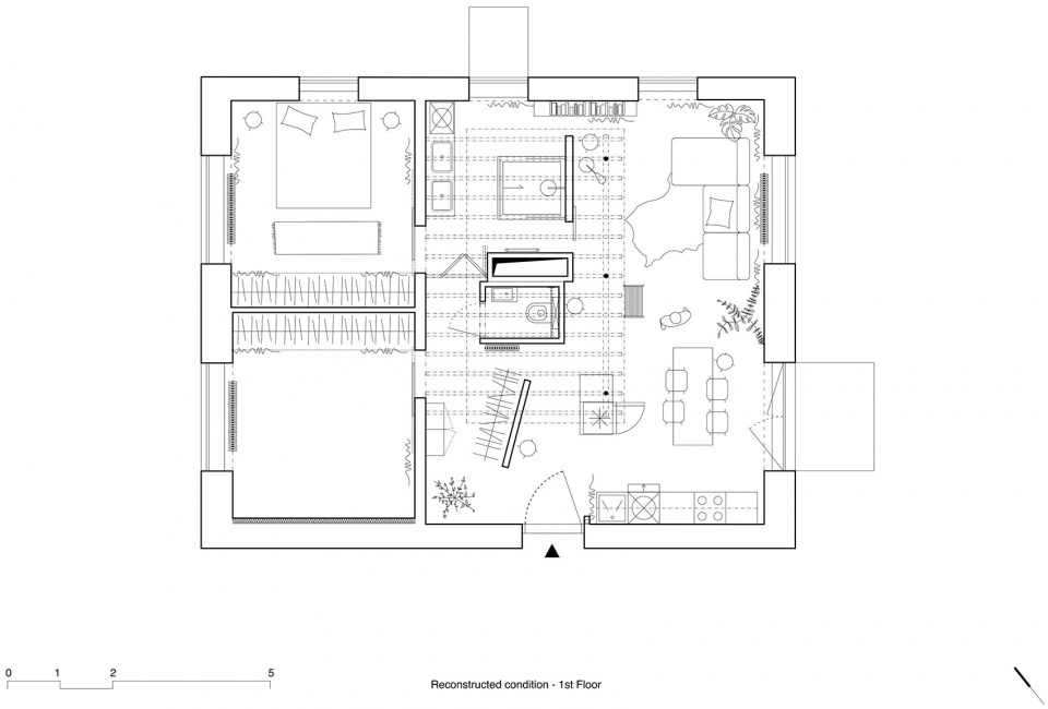 floorplan 1st floor pink mill by kilohonc