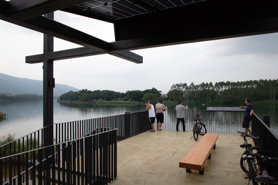 武江原本就在那,但这些风景却可能是第一次落入村民的眼里 guitou town wetland park