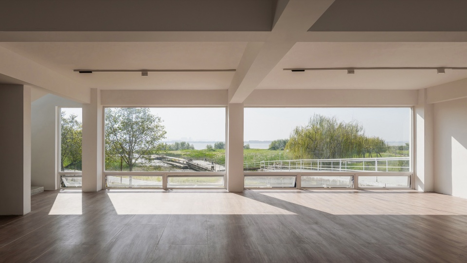 负一层室内 ©猫瞳工作室 renovation practice of jiujiang ferry cultural complex