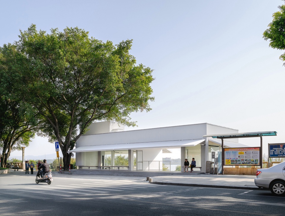 通透立面的公共性 ©猫瞳工作室 renovation practice of jiujiang ferry cultural complex