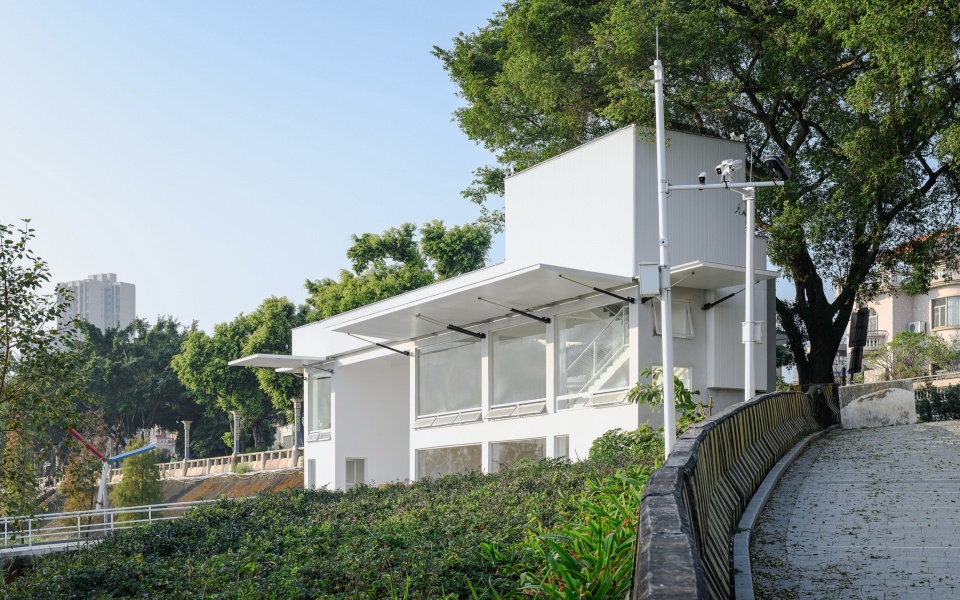面江立面 ©猫瞳工作室 renovation practice of jiujiang ferry cultural complex