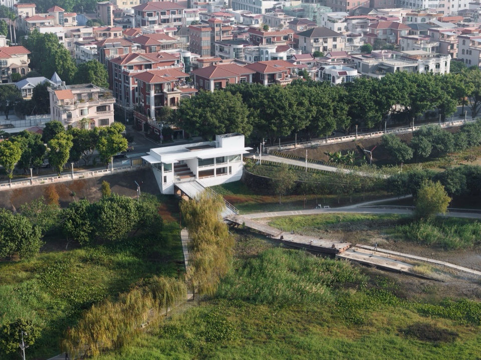 鸟瞰航拍 01 ©猫瞳工作室 renovation practice of jiujiang ferry cultural complex