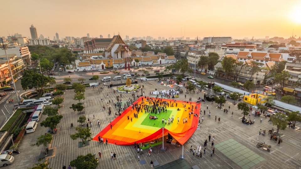 Mega Mat Bangkok Design Week by MVRDV
