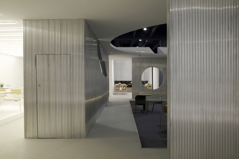 ciff 2024 guangzhou sanlang furniture booth by mutual architecture