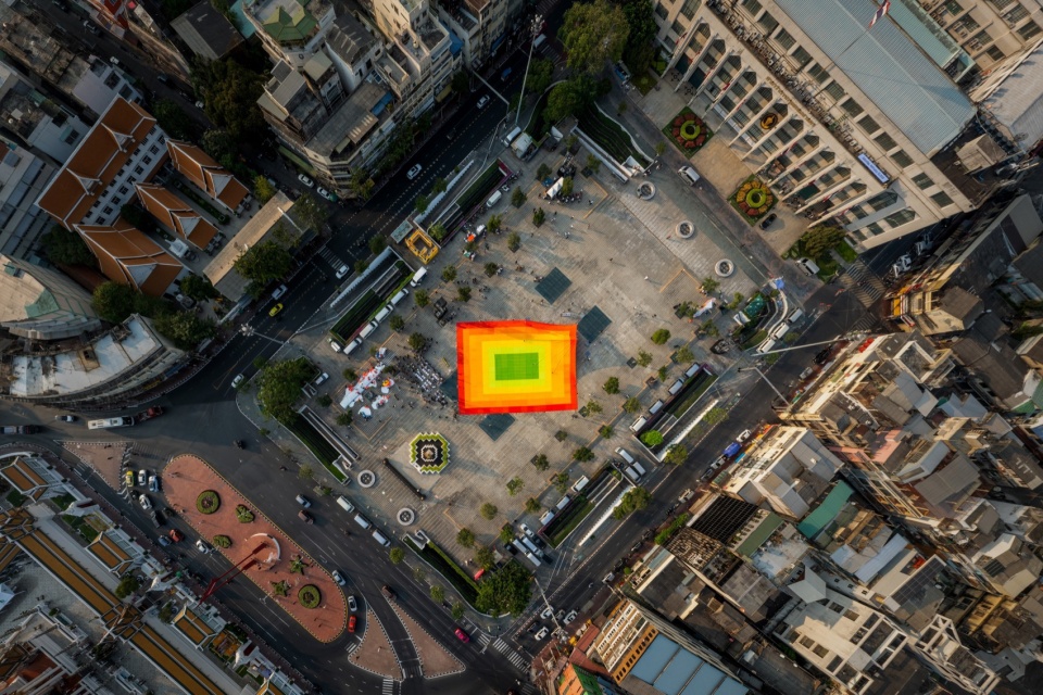 Mega Mat Bangkok Design Week by MVRDV