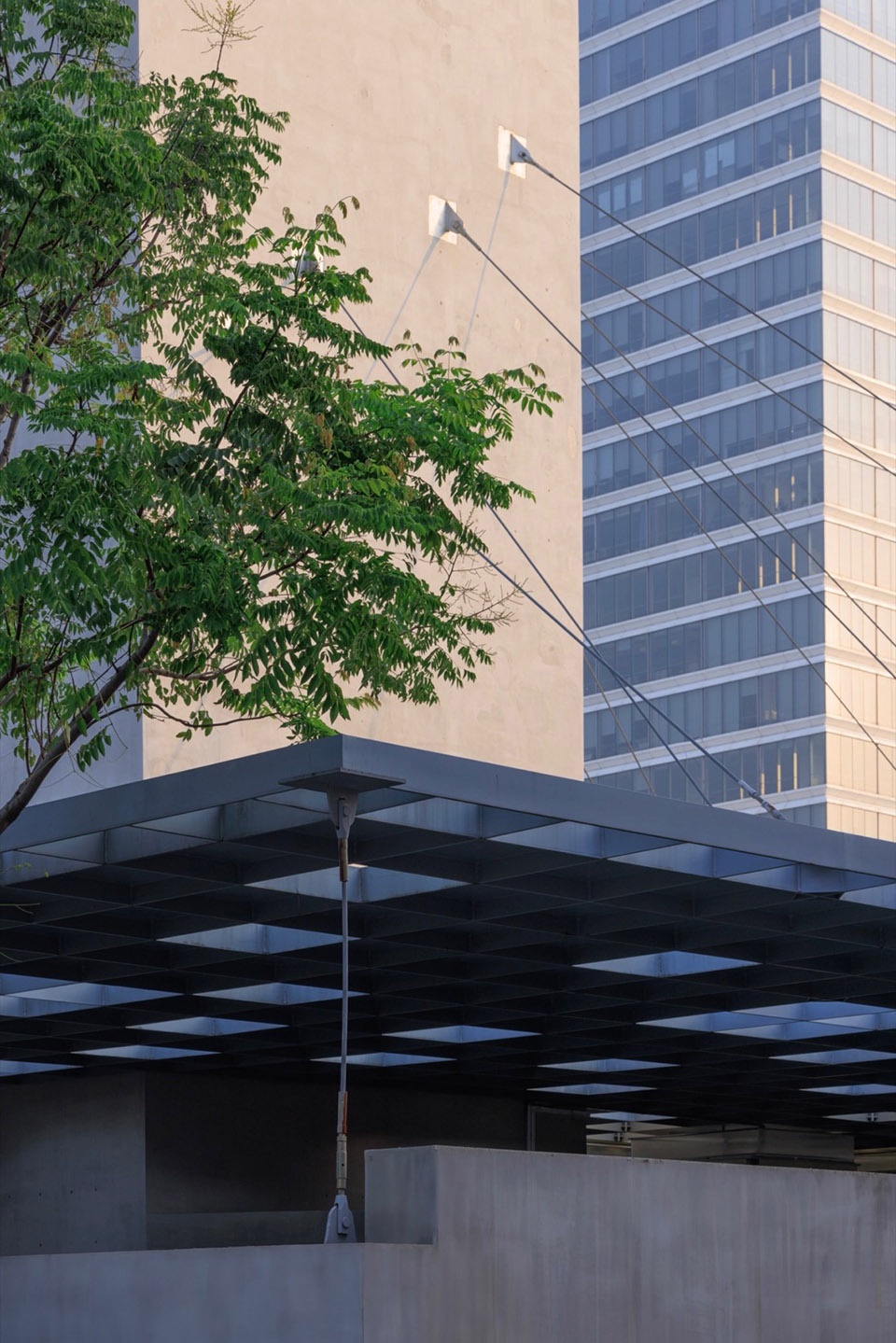 Wind Tower Garden Restroom in Yangpu Riverside Public Space Shanghai by Original Design Studio