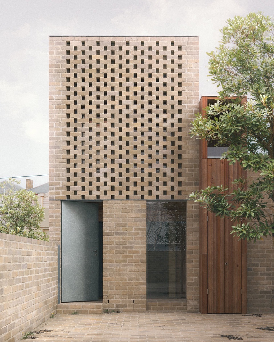 Fitzroy Brick Studio House by KKAP