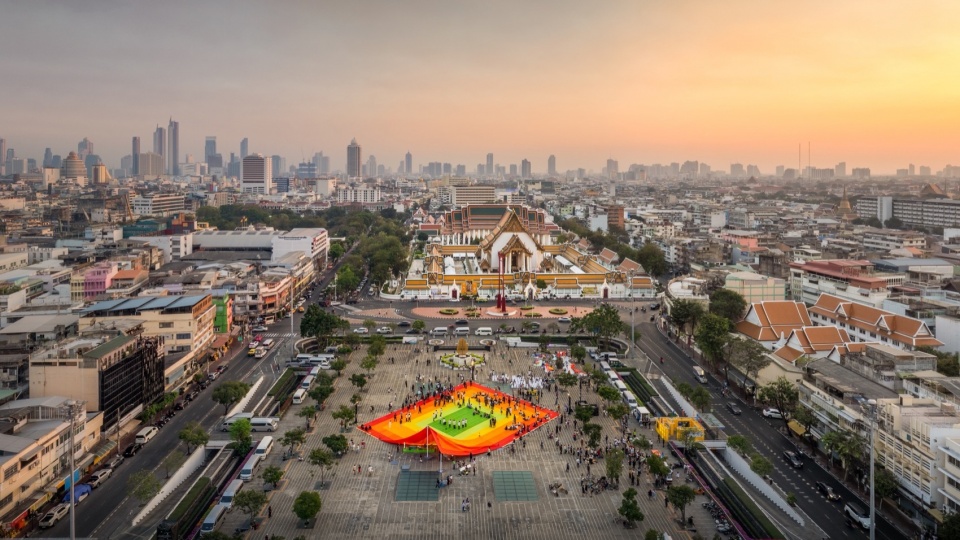 Mega Mat Bangkok Design Week by MVRDV