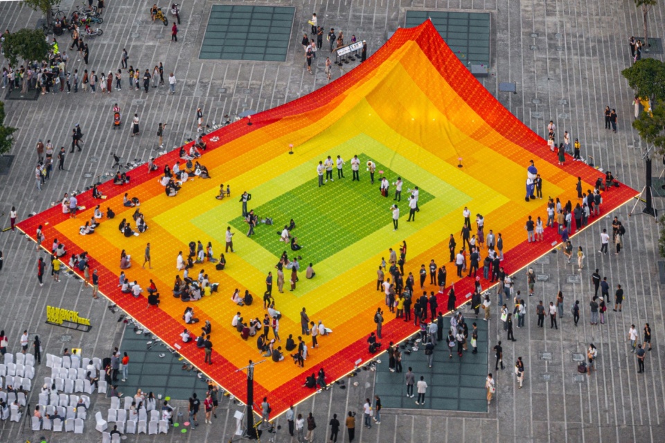 Mega Mat Bangkok Design Week by MVRDV