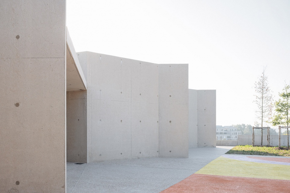 claudine hermann school by sam architecture