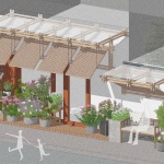 笠檐 — 花植店街面更新设计，南京 / 未形建筑