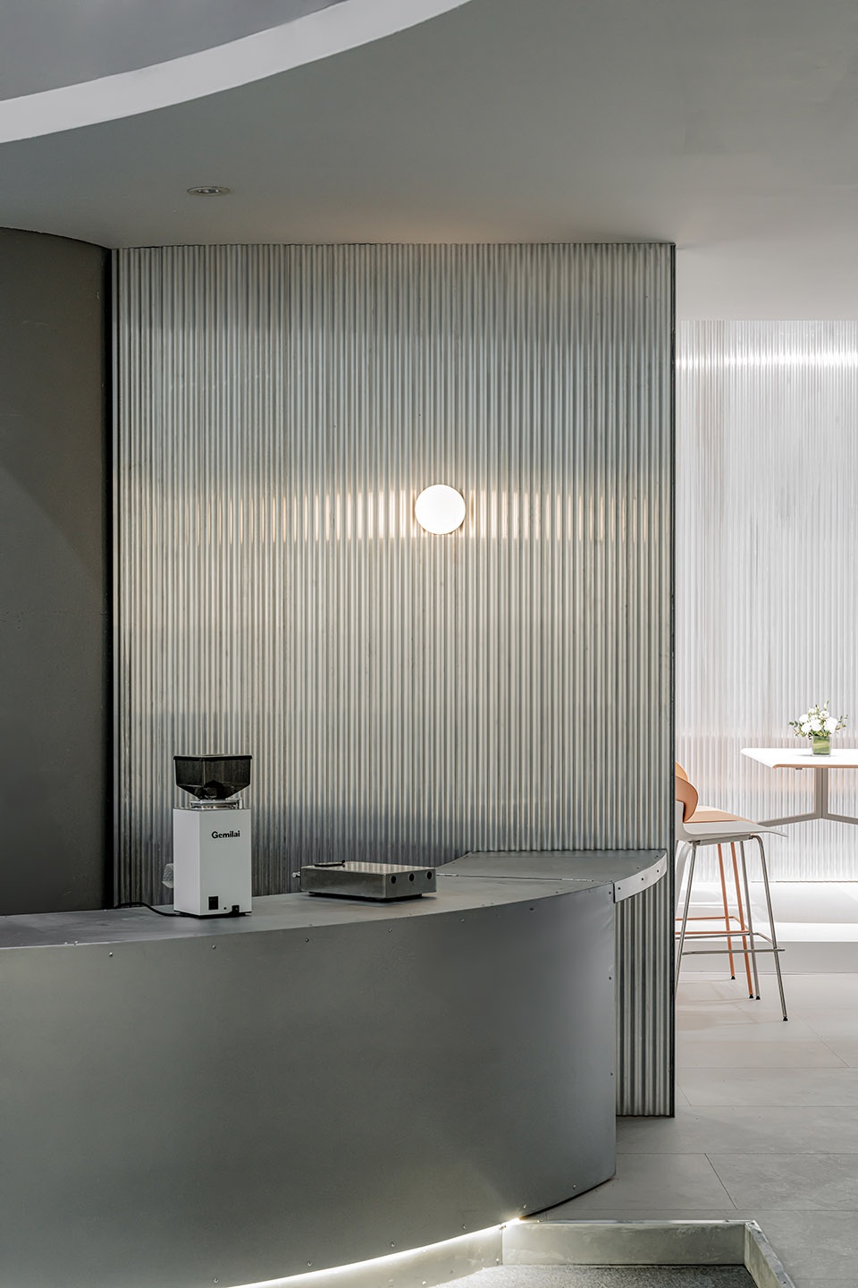 ciff 2024 guangzhou sanlang furniture booth by mutual architecture