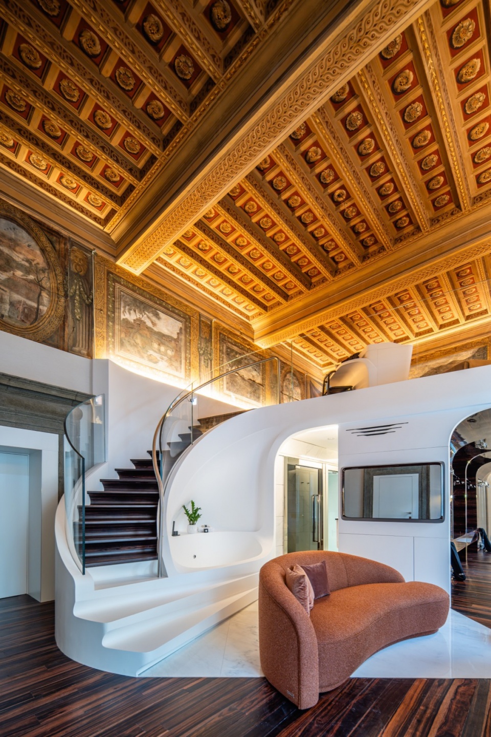 Hotel Romeo Roma by Zaha Hadid Architects