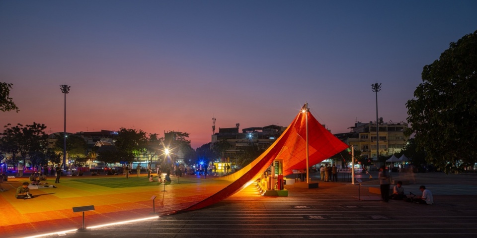 Mega Mat Bangkok Design Week by MVRDV