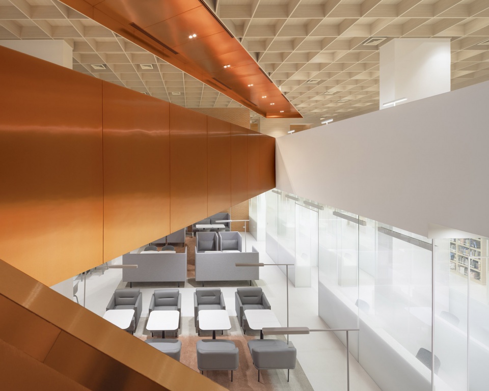 kings college international school bangkok the refectory sixth form center library by onion