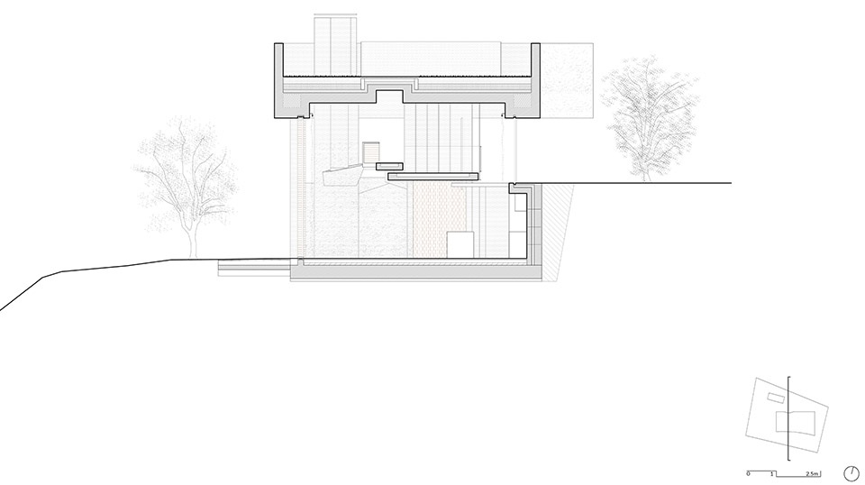 oak house by muka arquitectura