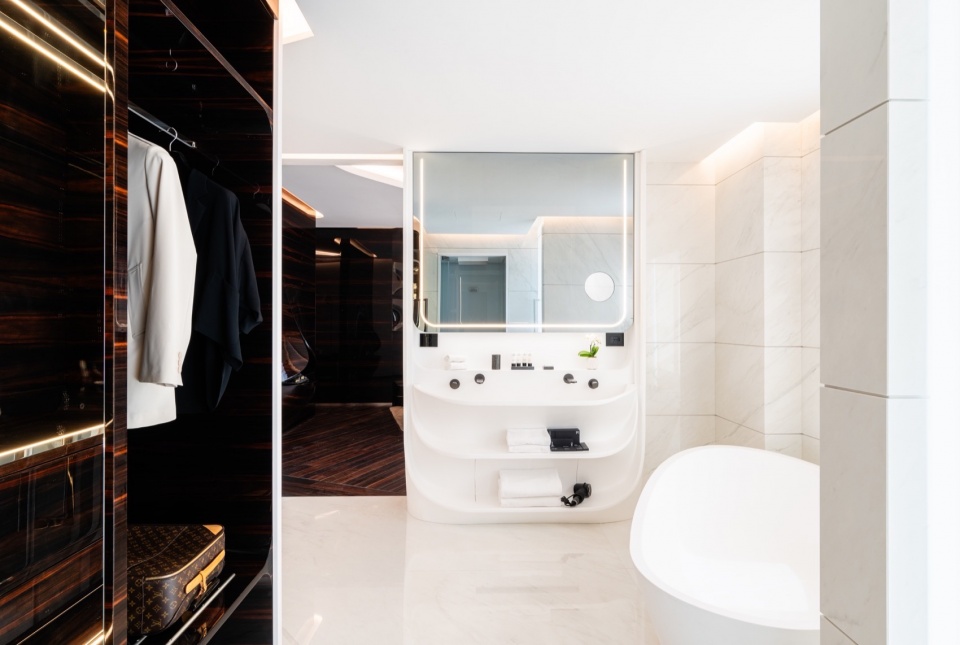 Hotel Romeo Roma by Zaha Hadid Architects