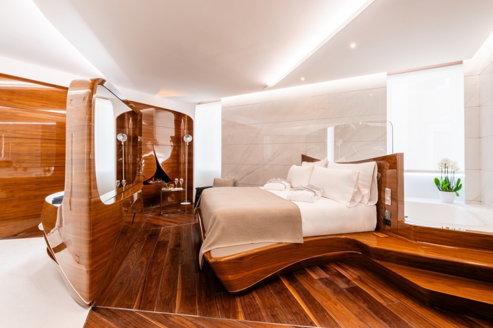 Hotel Romeo Roma by Zaha Hadid Architects