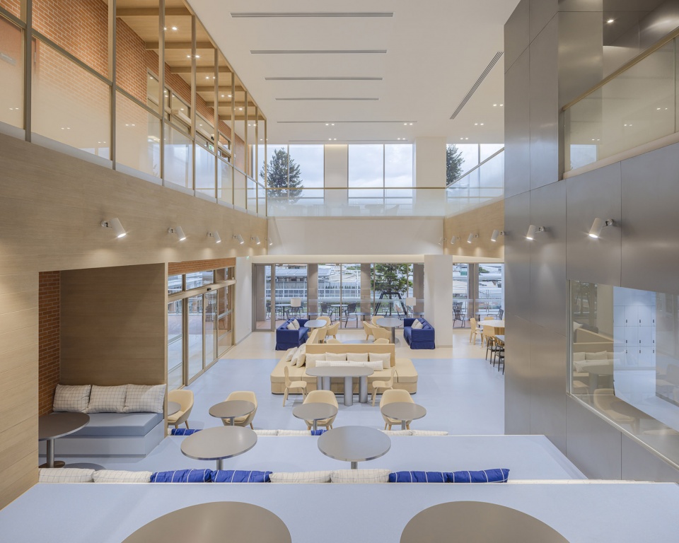 kings college international school bangkok the refectory sixth form center library by onion