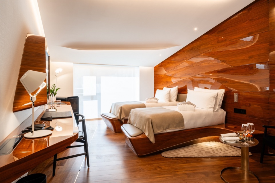 Hotel Romeo Roma by Zaha Hadid Architects