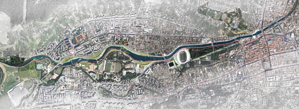 A New Green Infrastructure On The Somes River by Practica Arqutiectura